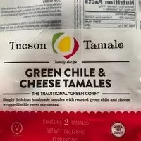 中的糖分和营养成分 Tucson tamales