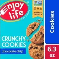 Quantité de sucre dans Enjoy life crunchy cookies soy free nut free