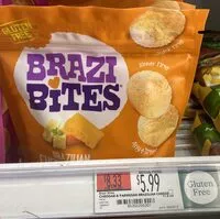 Sugar and nutrients in Brazi bites llc