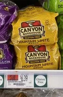 Sugar and nutrients in Canyon bakehouse llc