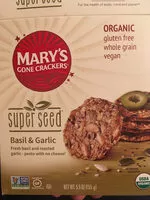 Jumlah gula yang masuk Basil & Garlic Super Seed Crackers