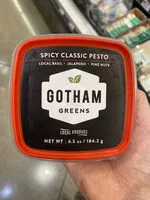 中的糖分和营养成分 Gotham greens