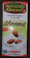 Gula dan nutrisi di dalamnya Naturally almond