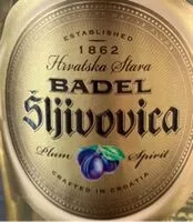 Quantité de sucre dans Sljivovica