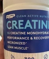 入っている砂糖の量 Creatine