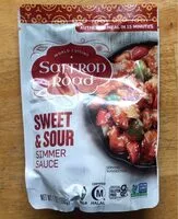 入っている砂糖の量 Saffron Road Sweet & Sour Simmer Sauce