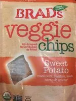 Сахар и питательные вещества в Brad s raw chips