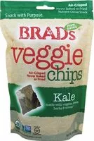 चीनी की मात्रा Brads raw chip kale
