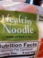 Suhkru kogus sees Healthy Noodle