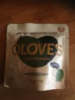 Jumlah gula yang masuk Natural green pitted olives