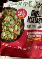 Sokerin määrä sisällä Caulifower Gnocchi with Savory Pesto