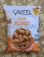 चीनी की मात्रा Creamy peanut butter filled pretzel nuggets