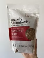 Sucre et nutriments contenus dans Purely elizabeth