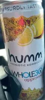 Cantidad de azúcar en Probiotic Kombucha