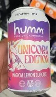 Cantidad de azúcar en Unicorn Edition Kombucha