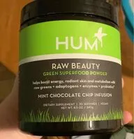 Amount of sugar in Raw beauty Green Superfood Powder