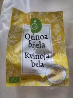 Sokerin määrä sisällä quinoa bijela