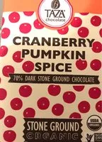 含糖量 Cranberry Pumpkin Spice Chocolate