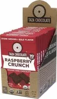 含糖量 Raspberry Crunch Organic Dark Chocolate