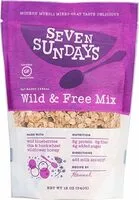 Cantidad de azúcar en Wild free blueberry chia muesli cereal
