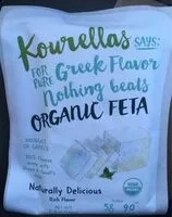 चीनी की मात्रा Kourellas organic feta