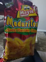 चीनी की मात्रा Sweet plantain chips maduritos dulcesitos