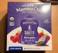 Sucre et nutriments contenus dans Mamma chia