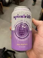 中的糖分和营养成分 Spindrift