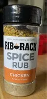 Cantidad de azúcar en Dry spice rub chicken