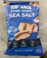 Cantidad de azúcar en Pork rinds