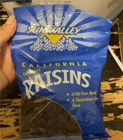 含糖量 California Seedless Raisins