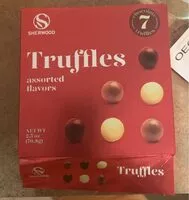 Sokerin määrä sisällä Truffles