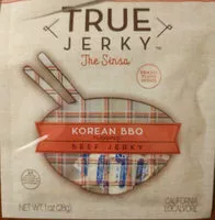 चीनी और पोषक तत्व True jerky