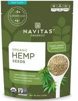 入っている砂糖の量 Hemp Seeds