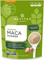 入っている砂糖の量 Navitas organics maca powder bag