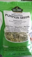 Quantité de sucre dans Pumpkin seeds with sea salt