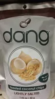 糖質や栄養素が Dang foods llc