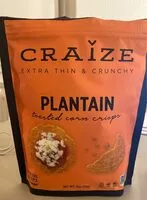 Sucre et nutriments contenus dans Craize