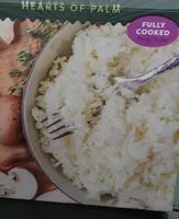 Quantité de sucre dans White rice hearts of palm
