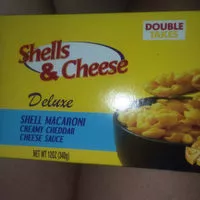 糖質や栄養素が Shells and cheese