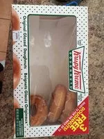 Sucre et nutriments contenus dans Krispy kreme