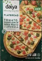 入っている砂糖の量 Tomato, Sunflower Seed Pesto & Arugula Flatbread