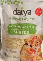 Zuckermenge drin Mozzarella Style Shreds