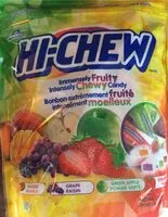 Sokerin määrä sisällä Hi-chew