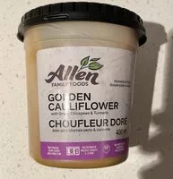 中的糖分和营养成分 Allen family foods