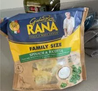 Zuckermenge drin Spinach and ricotta ravioli