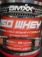 Sucre et nutriments contenus dans Bmxx bodymaxx sports nutrition