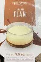 Amount of sugar in Caramel flan
