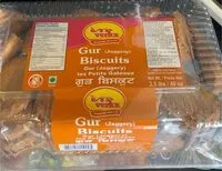 चीनी की मात्रा Gur Biscuit