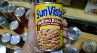 Количество сахара в Sunvista Refried beans